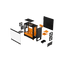 Obudowa Fractal Design Pop Air RGB Orange Core