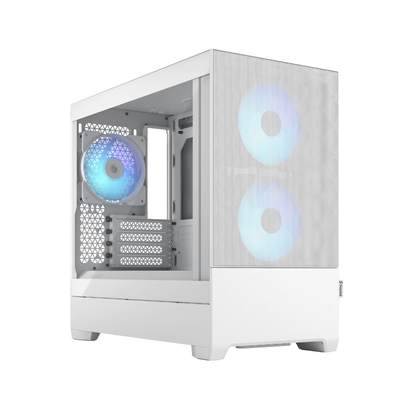 Obudowa Fractal Design Pop Mini Air RGB White TG Clear Tint