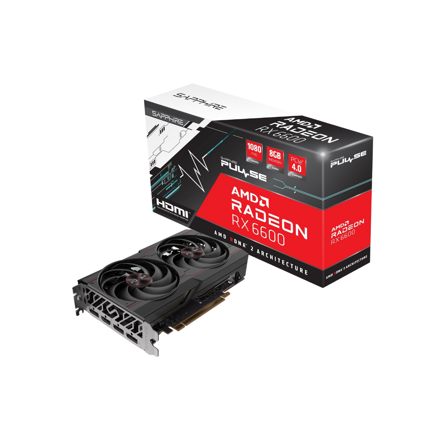 Karta graficzna Sapphire Radeon RX 6600 PULSE GAMING 8GB GDDR6