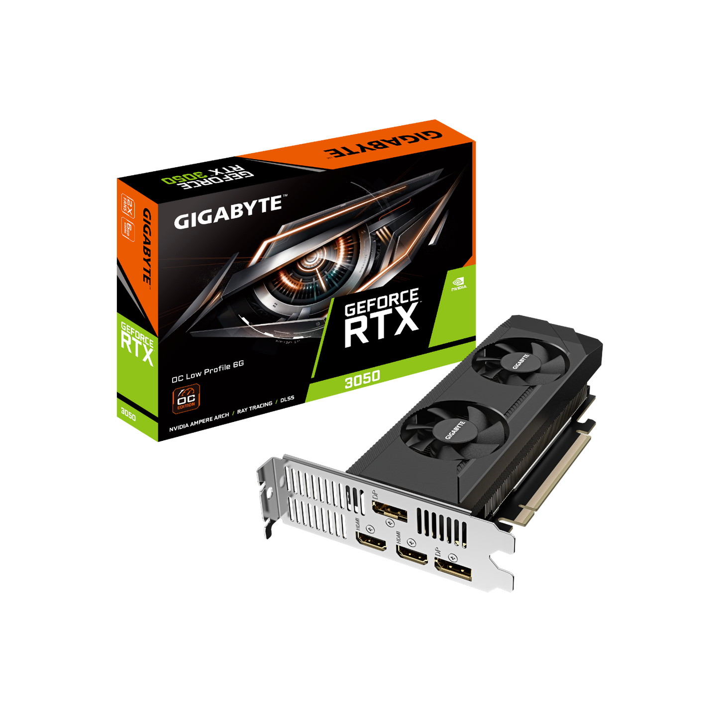 Karta graficzna Gigabyte GeForce RTX 3050 OC Low Profile 6GB GDDR6