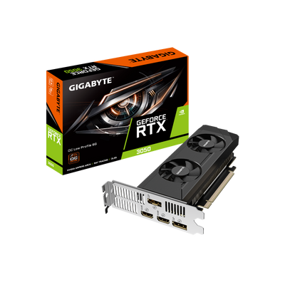 Karta graficzna Gigabyte GeForce RTX 3050 OC Low Profile 6GB GDDR6