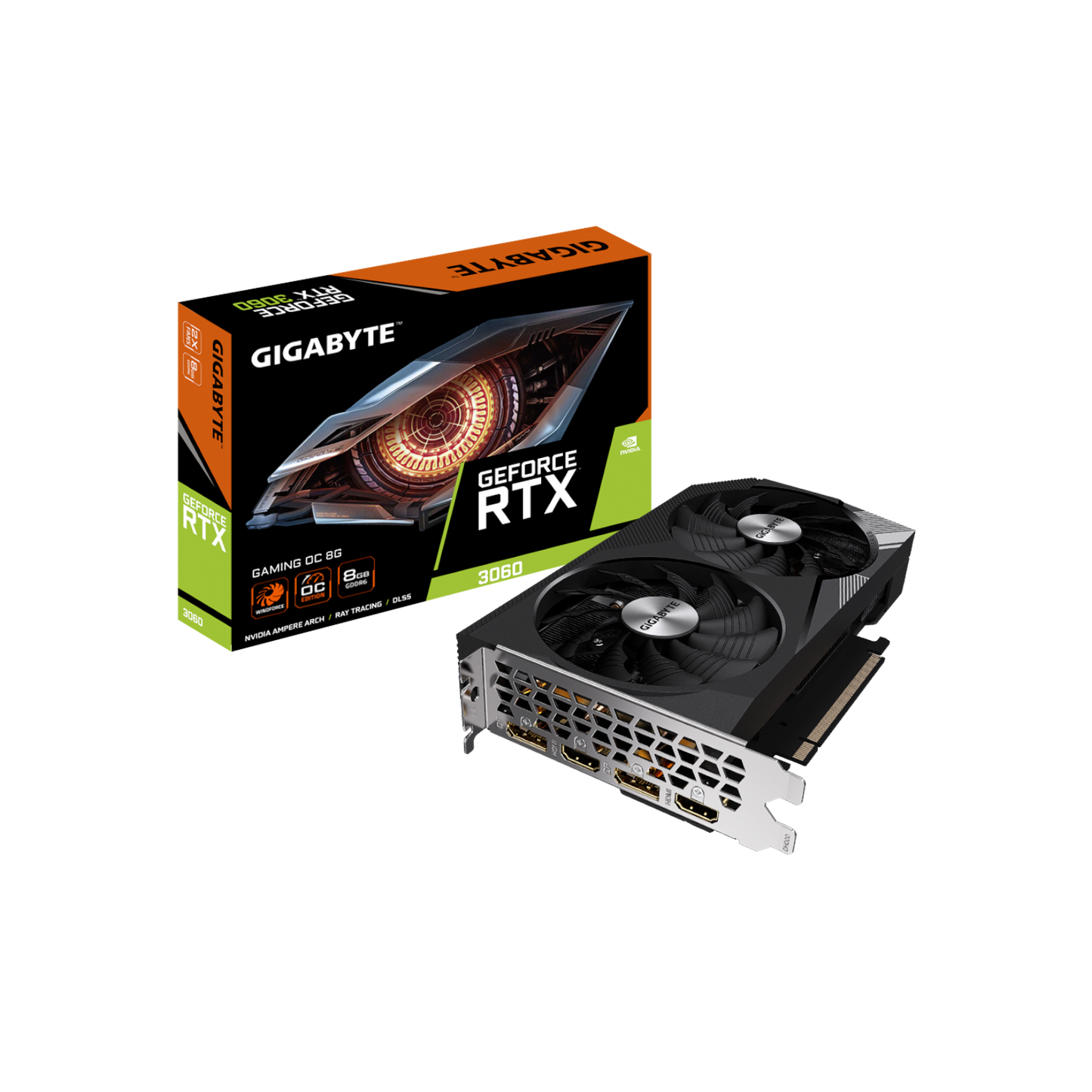 Karta graficzna Gigabyte GeForce RTX 3060 GAMING OC 8GB GDDR6