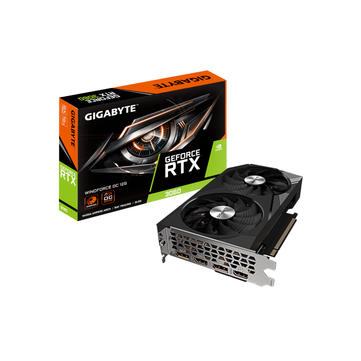 Karta graficzna Gigabyte GeForce RTX 3060 WINDFORCE OC 12GB GDDR6