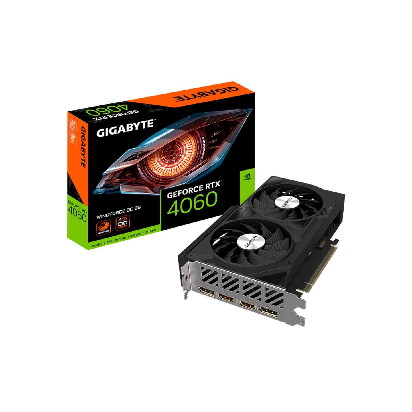 Karta graficzna Gigabyte GeForce RTX 4060 WINDFORCE OC 8GB GDDR6