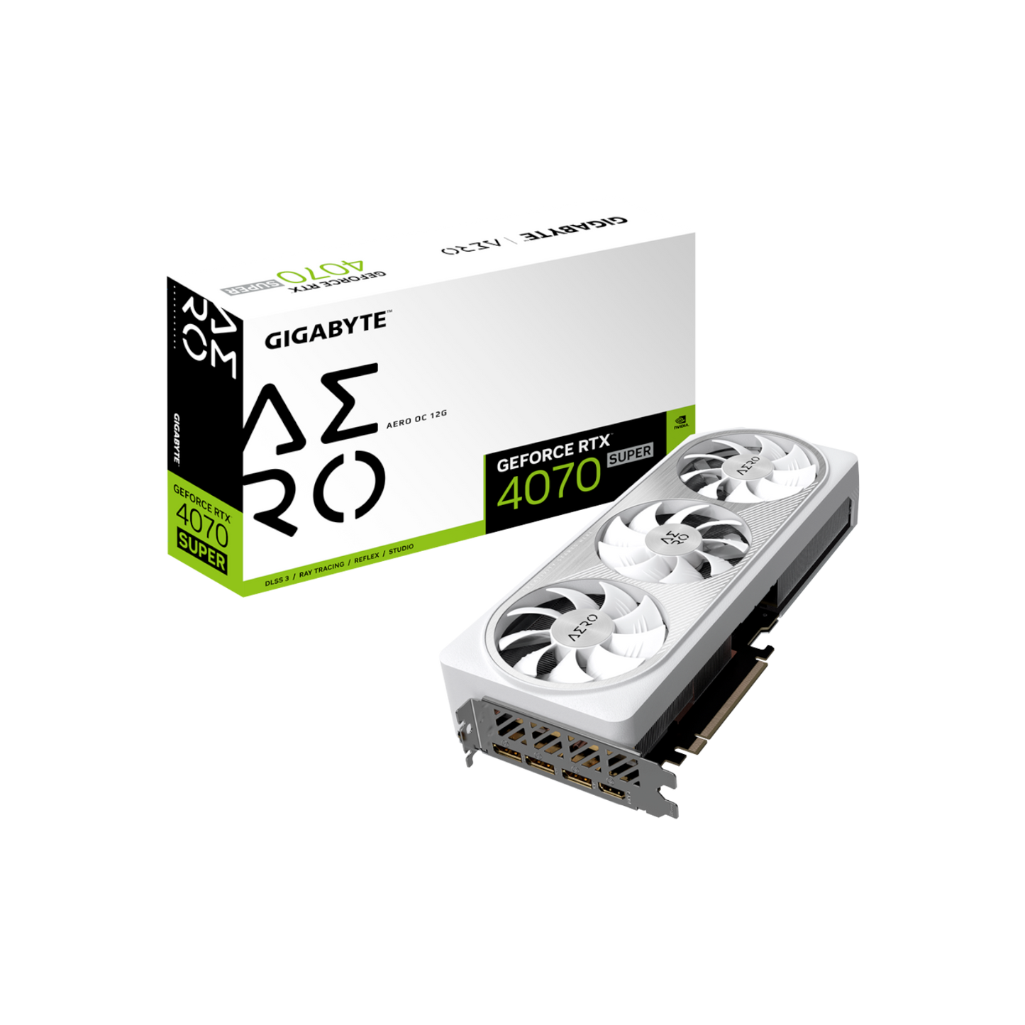 Karta graficzna Gigabyte GeForce RTX 4070 SUPER AERO OC 12GB GDDR6X