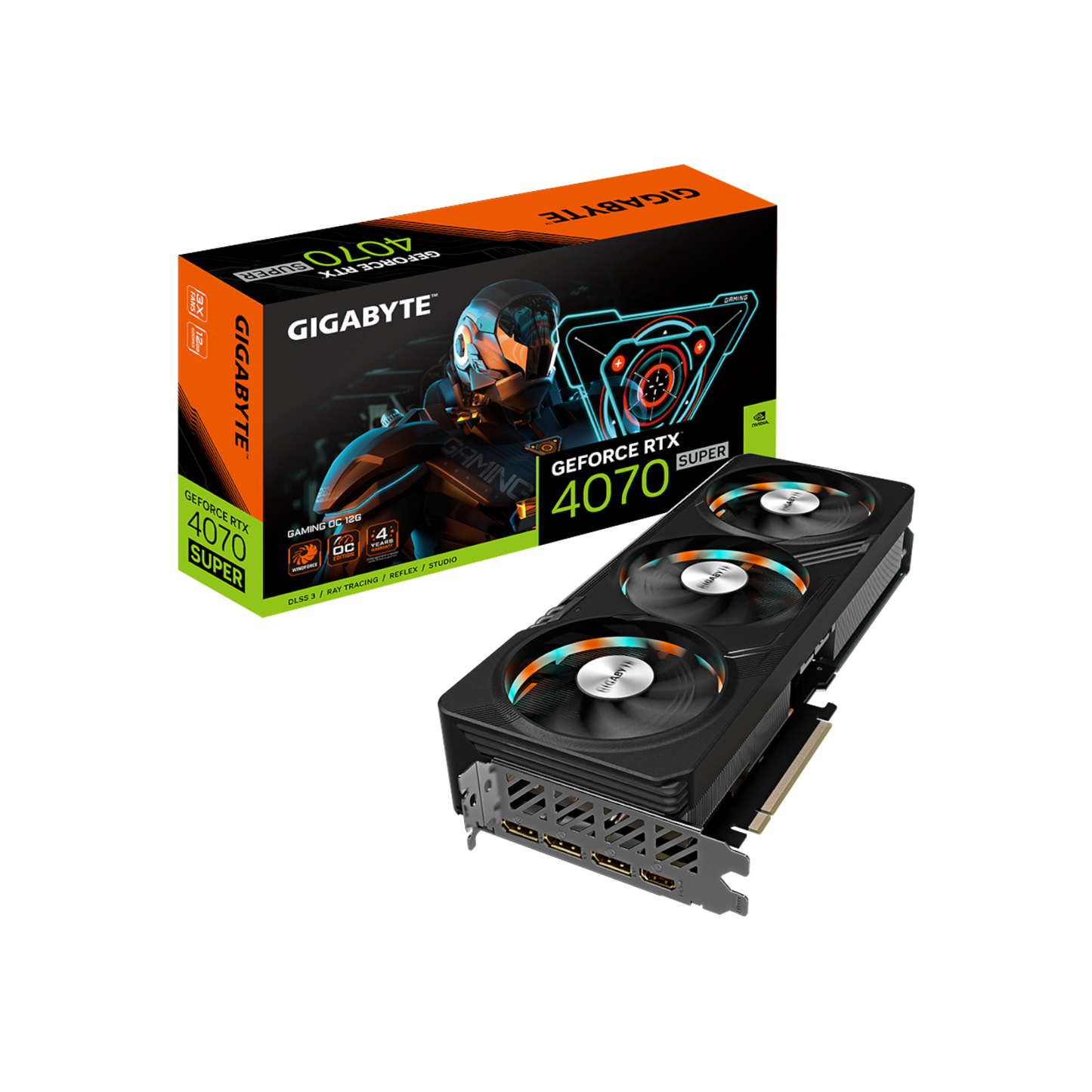 Karta graficzna Gigabyte GeForce RTX 4070 SUPER GAMING OC 12GB GDDR6X