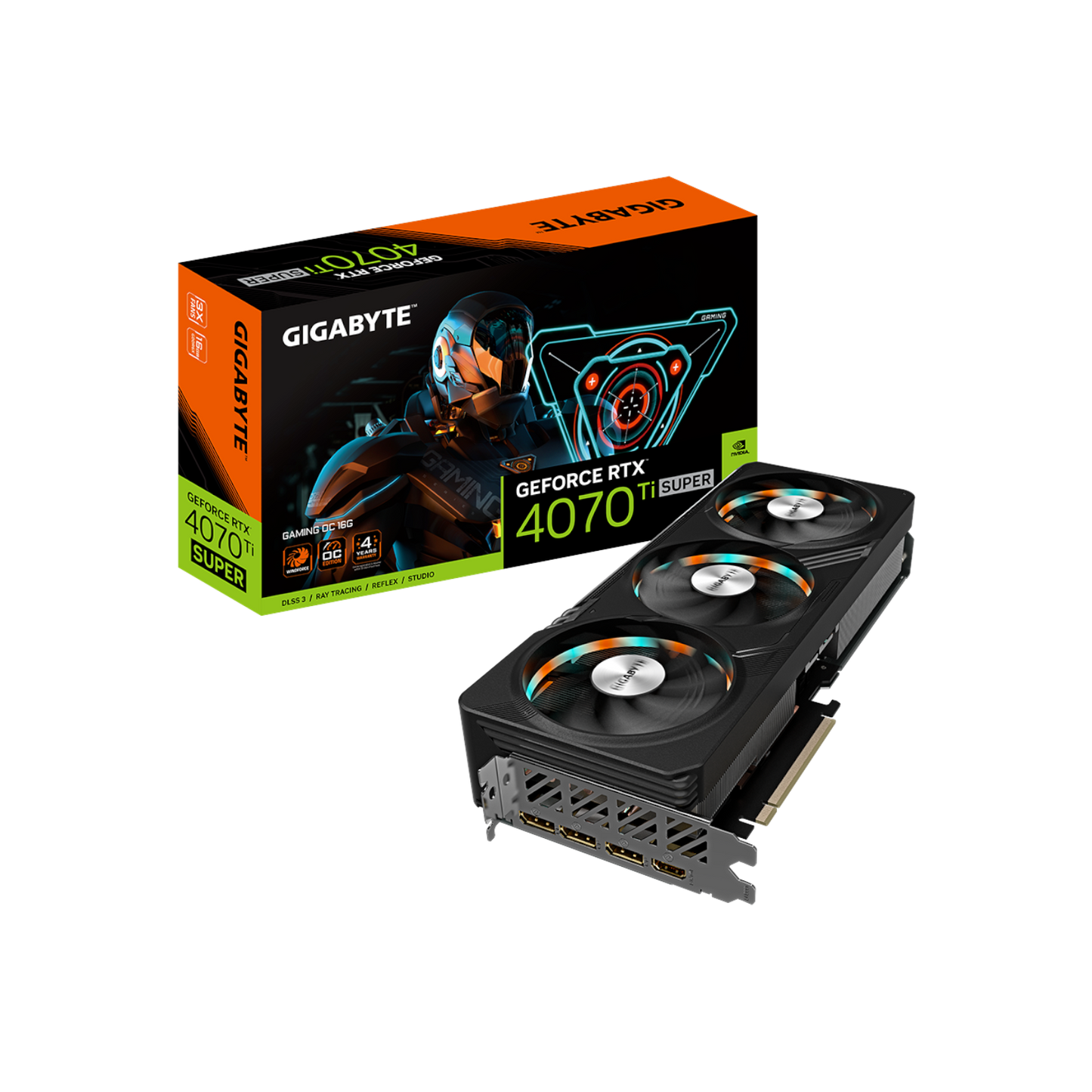 Karta graficzna Gigabyte GeForce RTX 4070 Ti SUPER GAMING OC 16GB GDDR6X