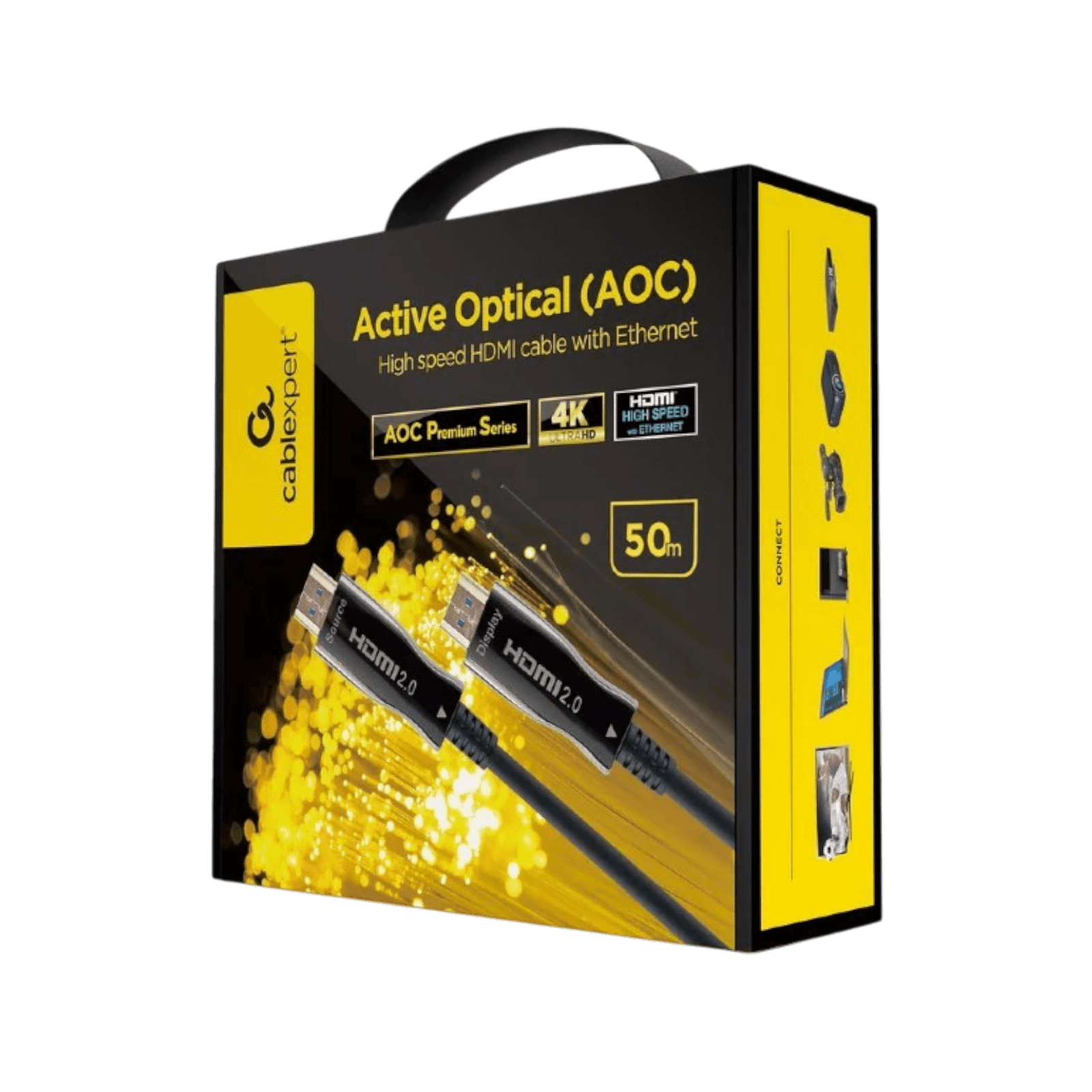 Kabel Gembird AOC High Speed HDMI - HDMI 4K UHD 50 m.