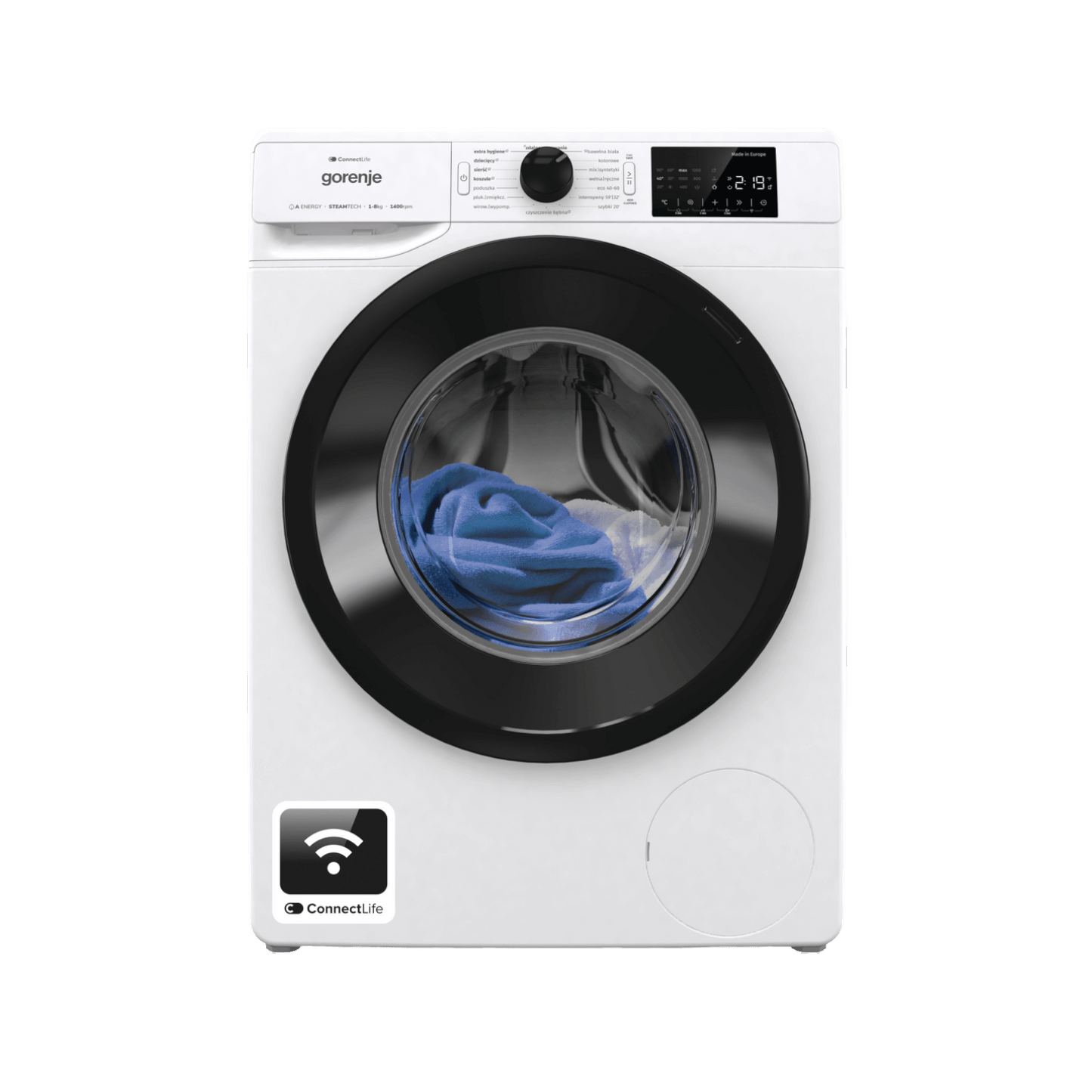 Pralka wolnostojąca Gorenje WPNEI84A1SWIFI/PL 8kg 1400rpm
