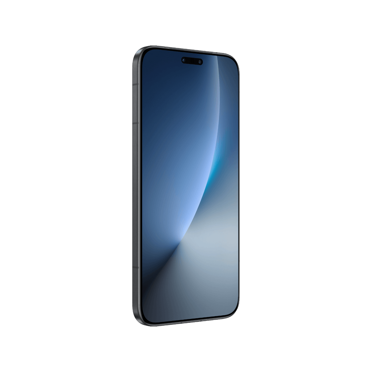 Smartfon HONOR Magic8 Pro Czarny Przedni lewy bok