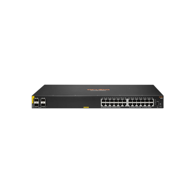 Switch zarządzalny Hewlett Packard Enterprise Aruba Networking 6000 R8N87A 24xGbE PoE 4xSFP 370W