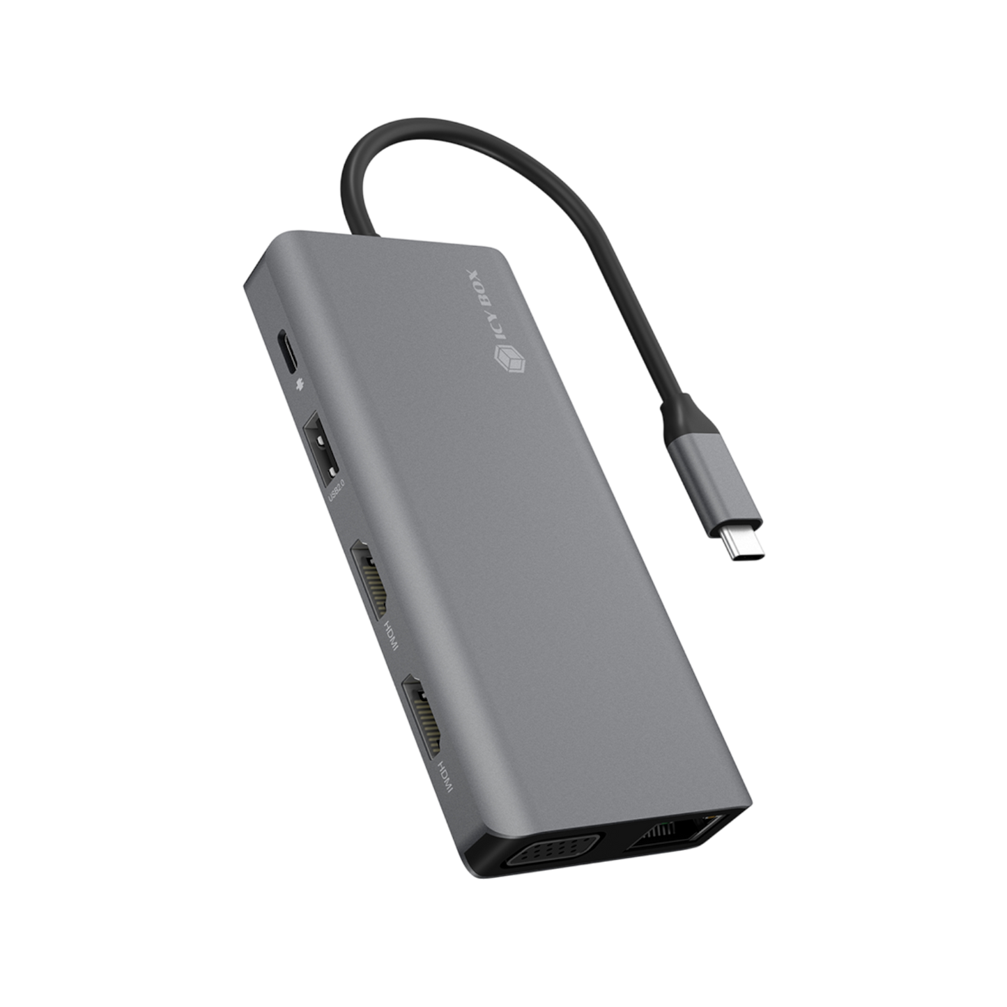 Stacja dokująca IcyBox IB-DK4070-CPD USB-C Power Delivery 100 W