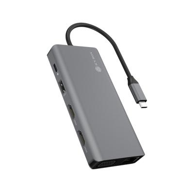 Stacja dokująca IcyBox IB-DK4070-CPD USB-C Power Delivery 100 W