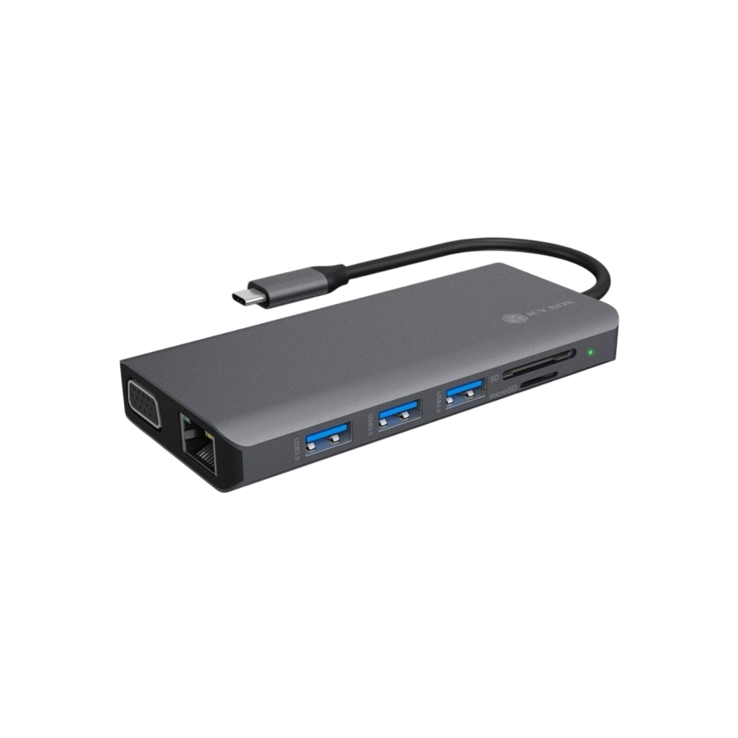 Stacja dokująca IcyBox IB-DK4070-CPD USB-C Power Delivery 100 W