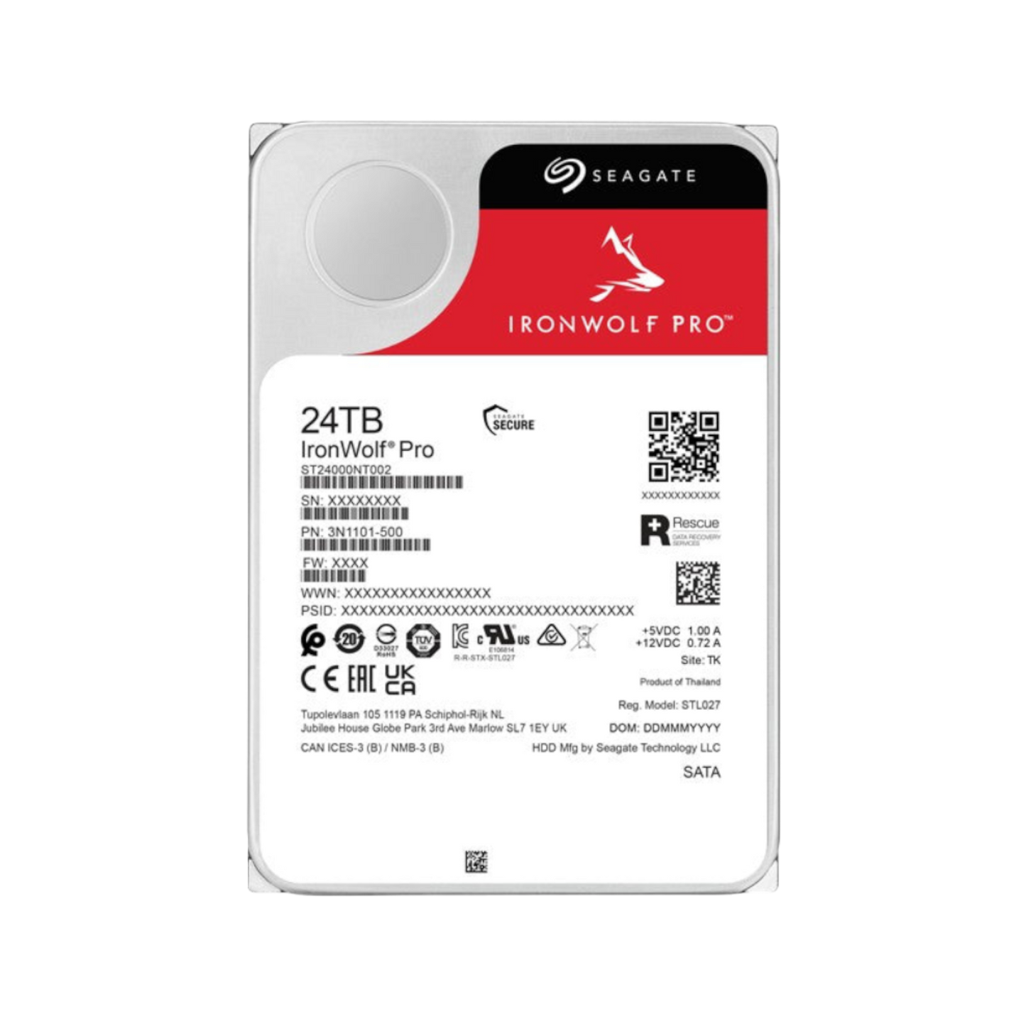 Dysk HDD Seagate IronWolf Pro 24TB 3.5"