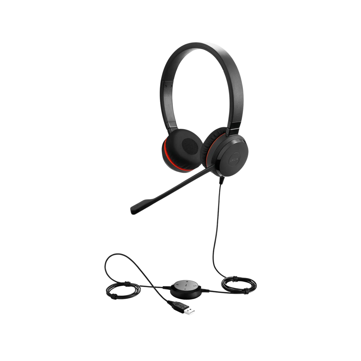 Słuchawki przewodowe nauszne Jabra Evolve 20 MS Leatherette