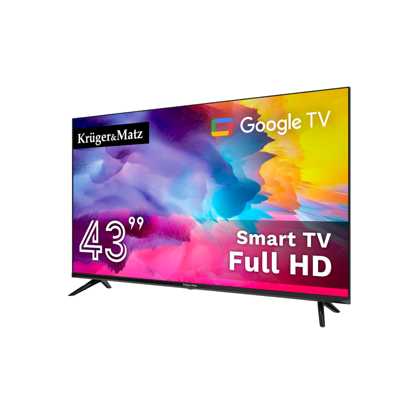 Telewizor Kruger&Matz KM0243FHD-SA 43" Full HD Google TV