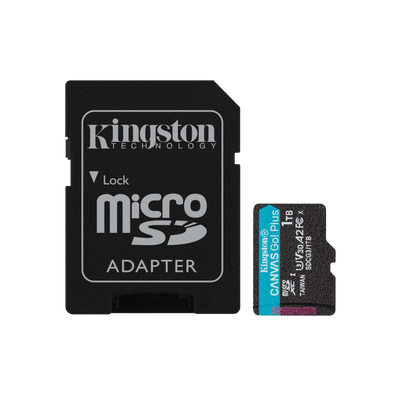 Karta pamięci microSD Kingston Canvas Go! Plus 1 TB z adapterem