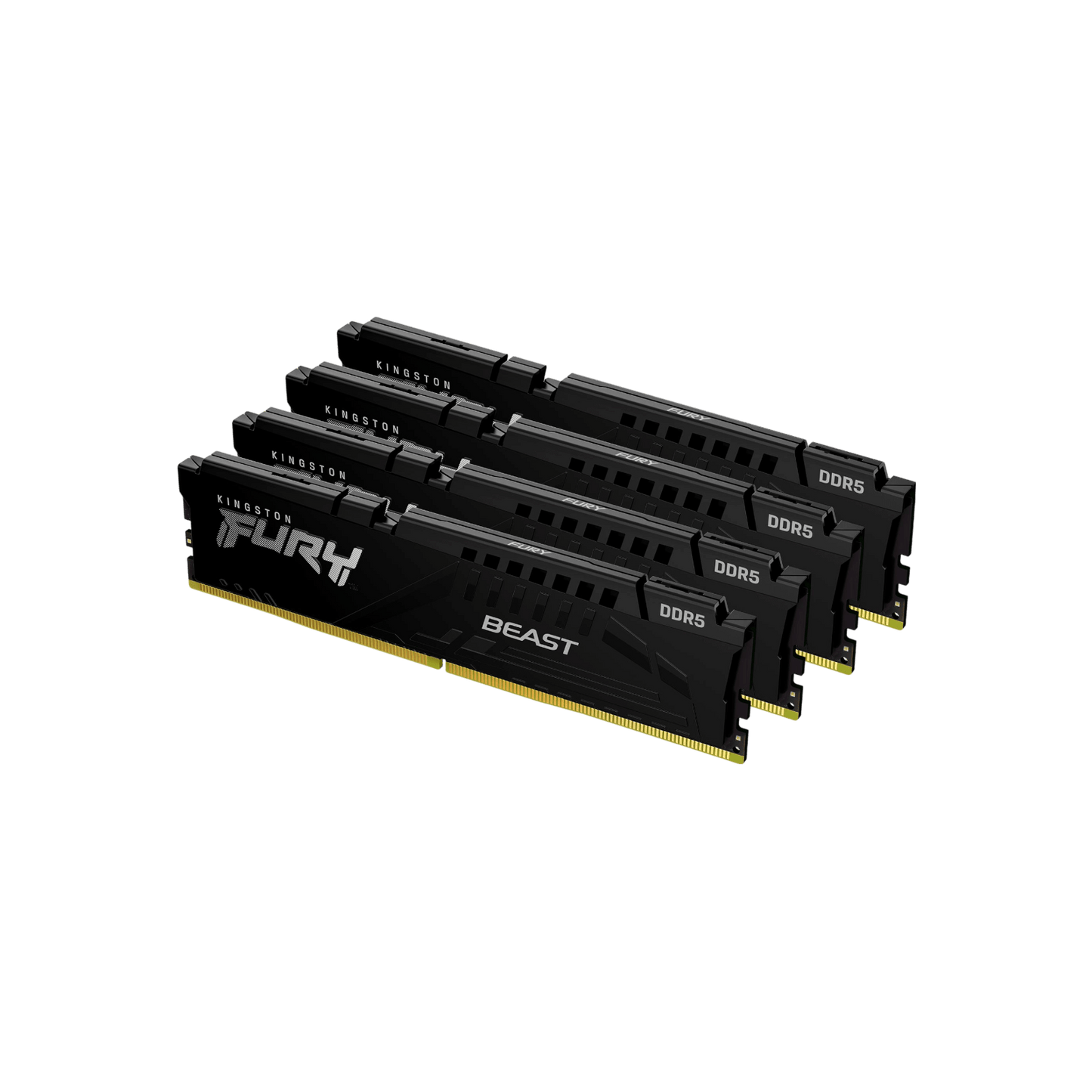 Pamięć RAM Kingston Fury Beast DDR5 128GB (4x32GB) 5600MHz CL40 XMP Black