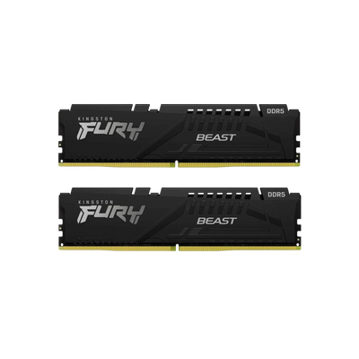 Pamięć RAM Kingston Fury Beast DDR5 16GB (2x8GB) 6000MHz CL30 EXPO Black