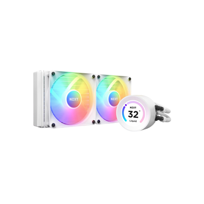 Chłodzenie CPU NZXT Kraken Elite 240 RGB LCD Biały