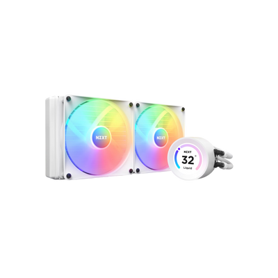 Chłodzenie CPU NZXT Kraken Elite 280 RGB LCD Biały