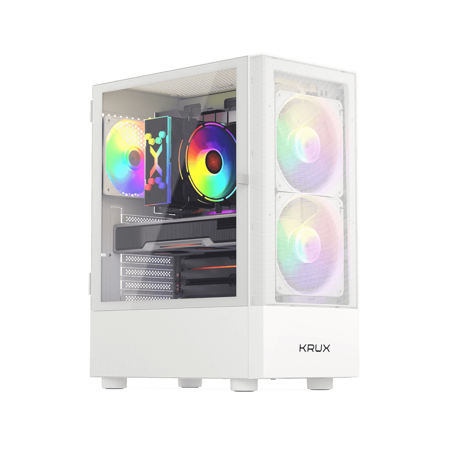 Obudowa Krux Vako White RGB