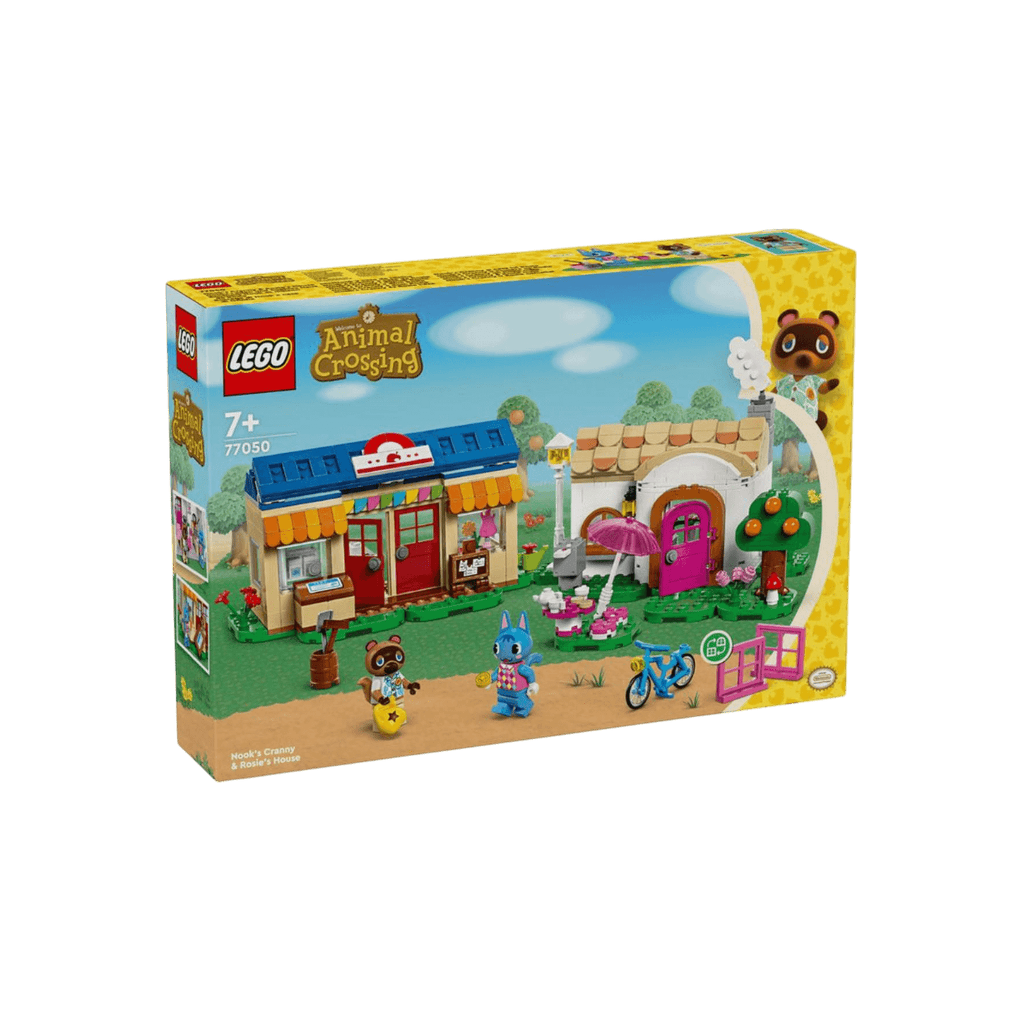 LEGO Animal Crossing Zestaw Nooks Cranny i domek Rosie 77050