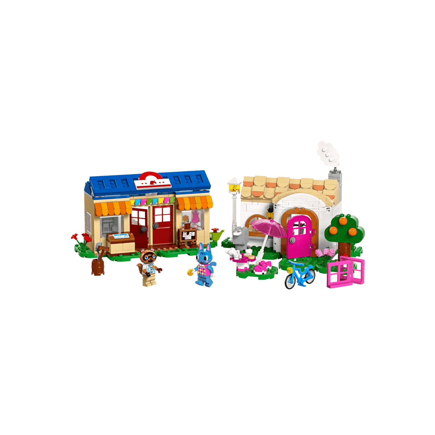 LEGO Animal Crossing Zestaw Nooks Cranny i domek Rosie 77050