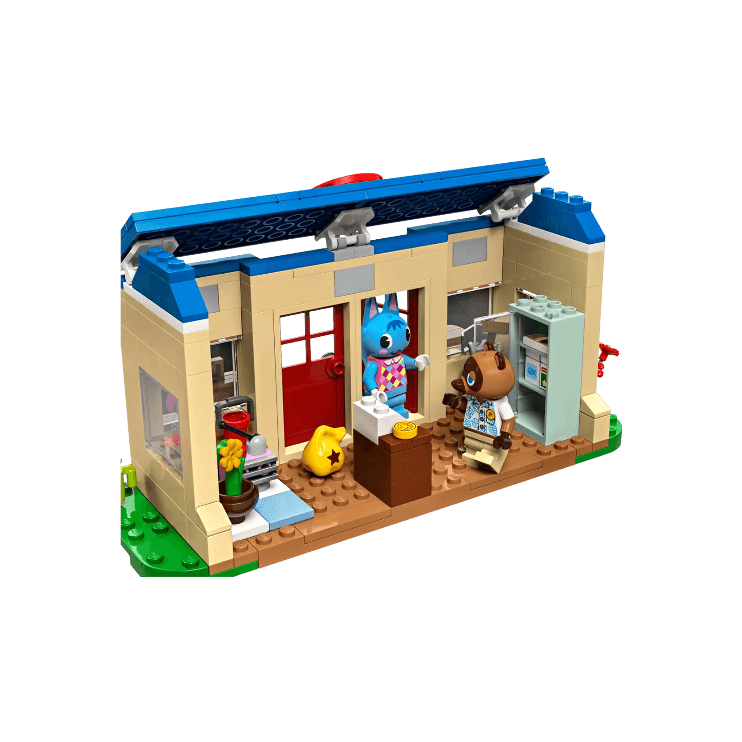 LEGO Animal Crossing Zestaw Nooks Cranny i domek Rosie 77050