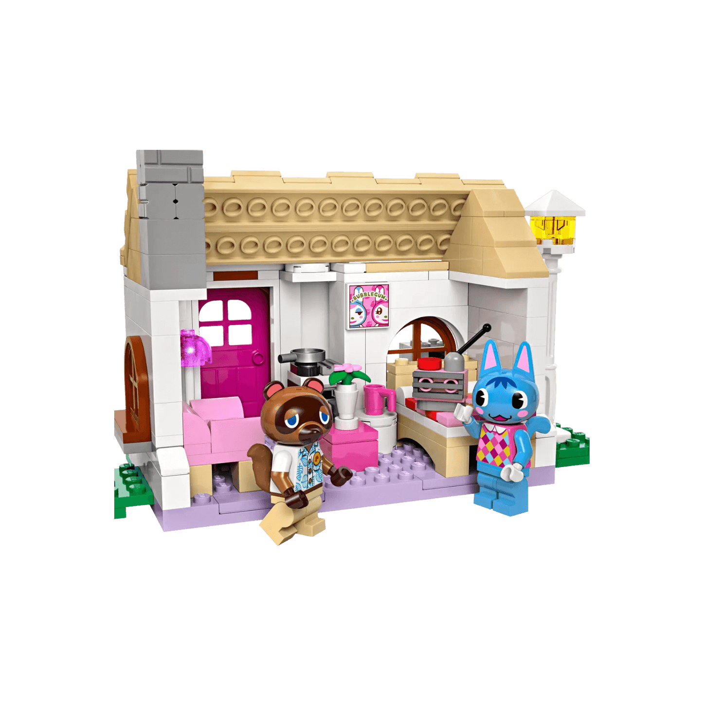 LEGO Animal Crossing Zestaw Nooks Cranny i domek Rosie 77050