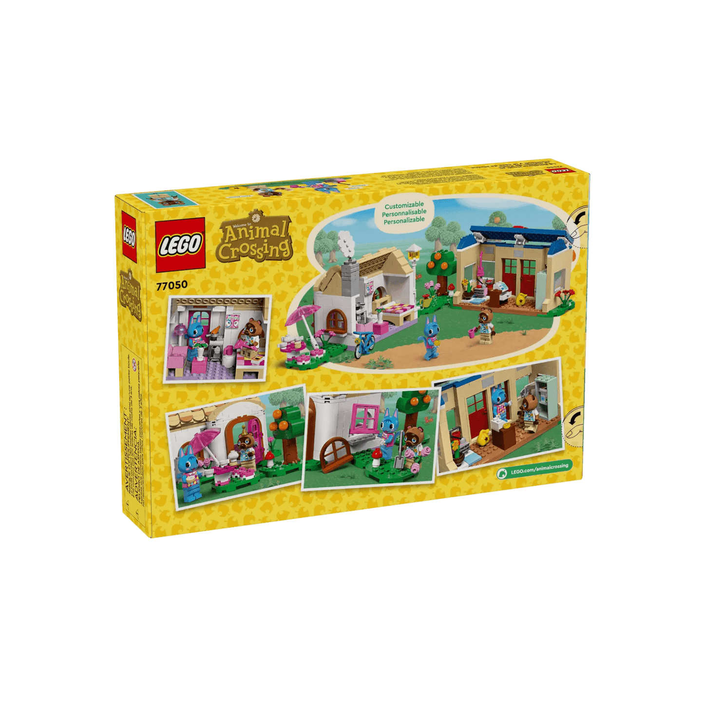 LEGO Animal Crossing Zestaw Nooks Cranny i domek Rosie 77050