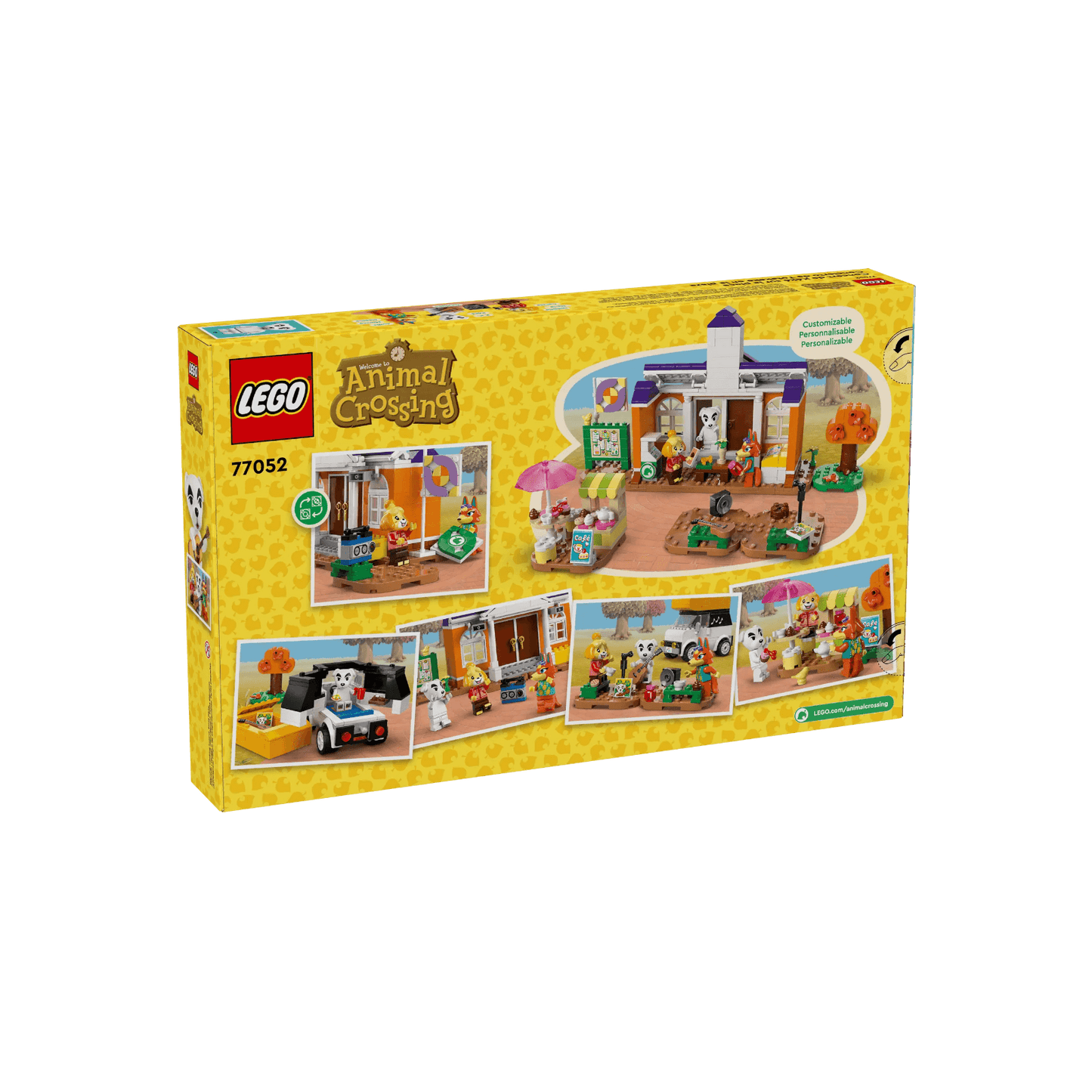 LEGO Animal Crossing Zestaw Koncert K.K. na placu 77052