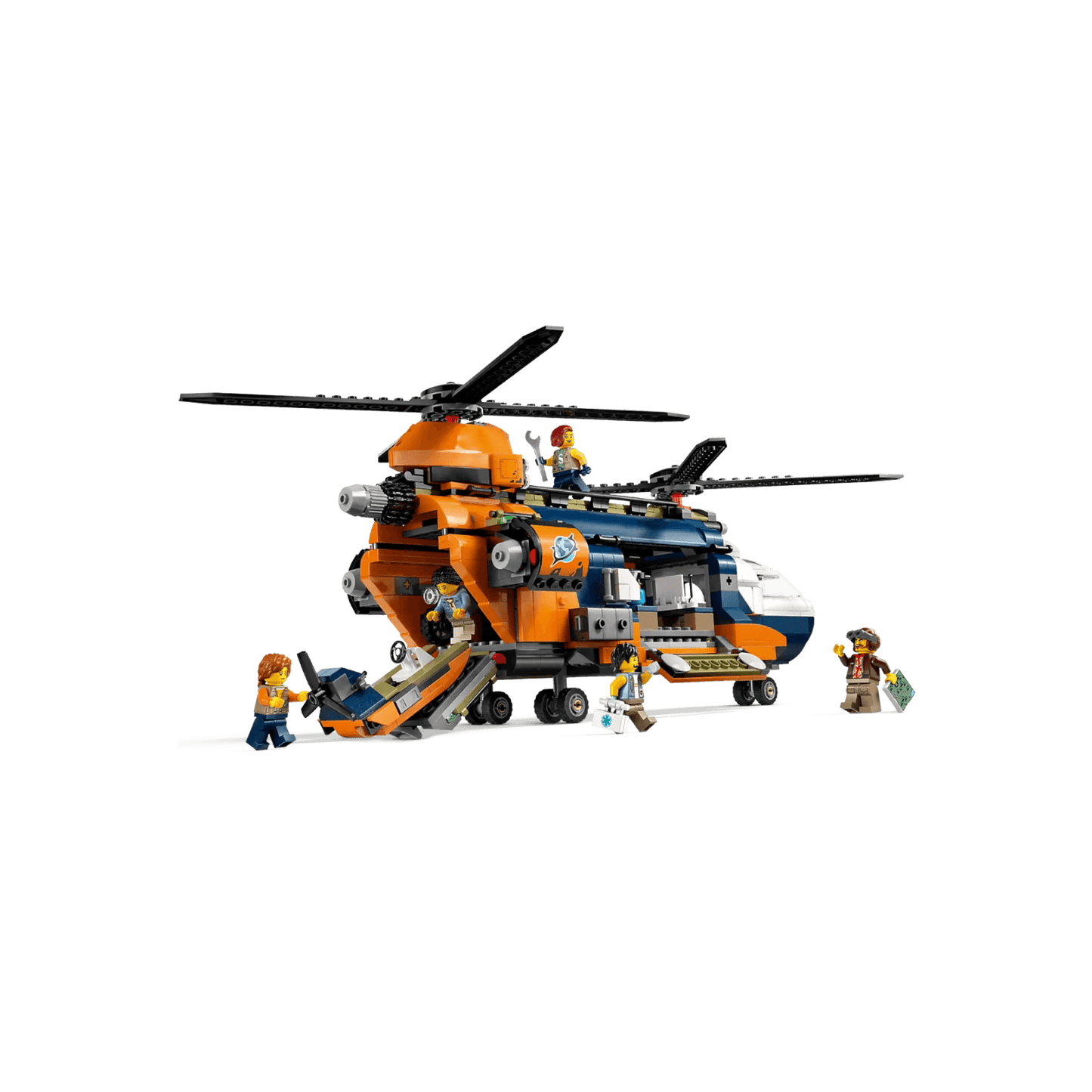 LEGO City Zestaw Helikopter badaczy dżungli w bazie 60437