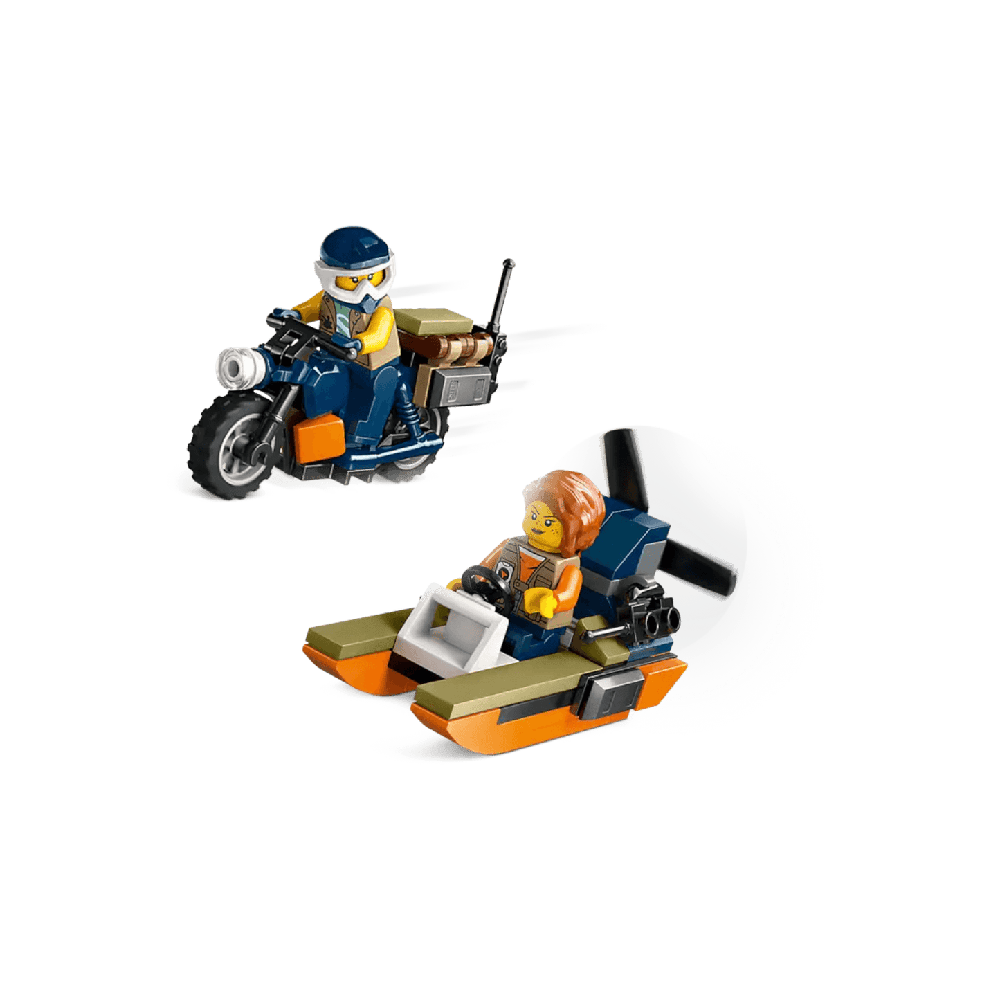 LEGO City Zestaw Helikopter badaczy dżungli w bazie 60437