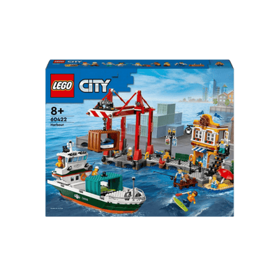 LEGO City Zestaw Nadmorski port ze statkiem towarowym 60422