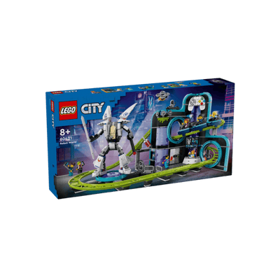 LEGO City Zestaw Park Świat Robotów z rollercoasterem 60421