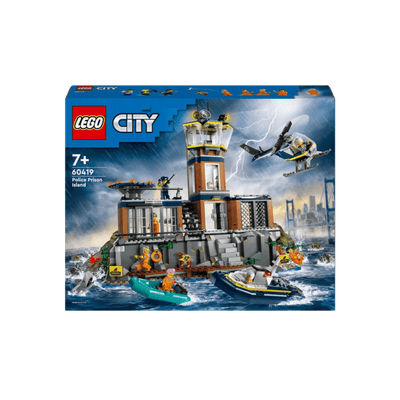 LEGO City Zestaw Policja z Więziennej Wyspy 60419