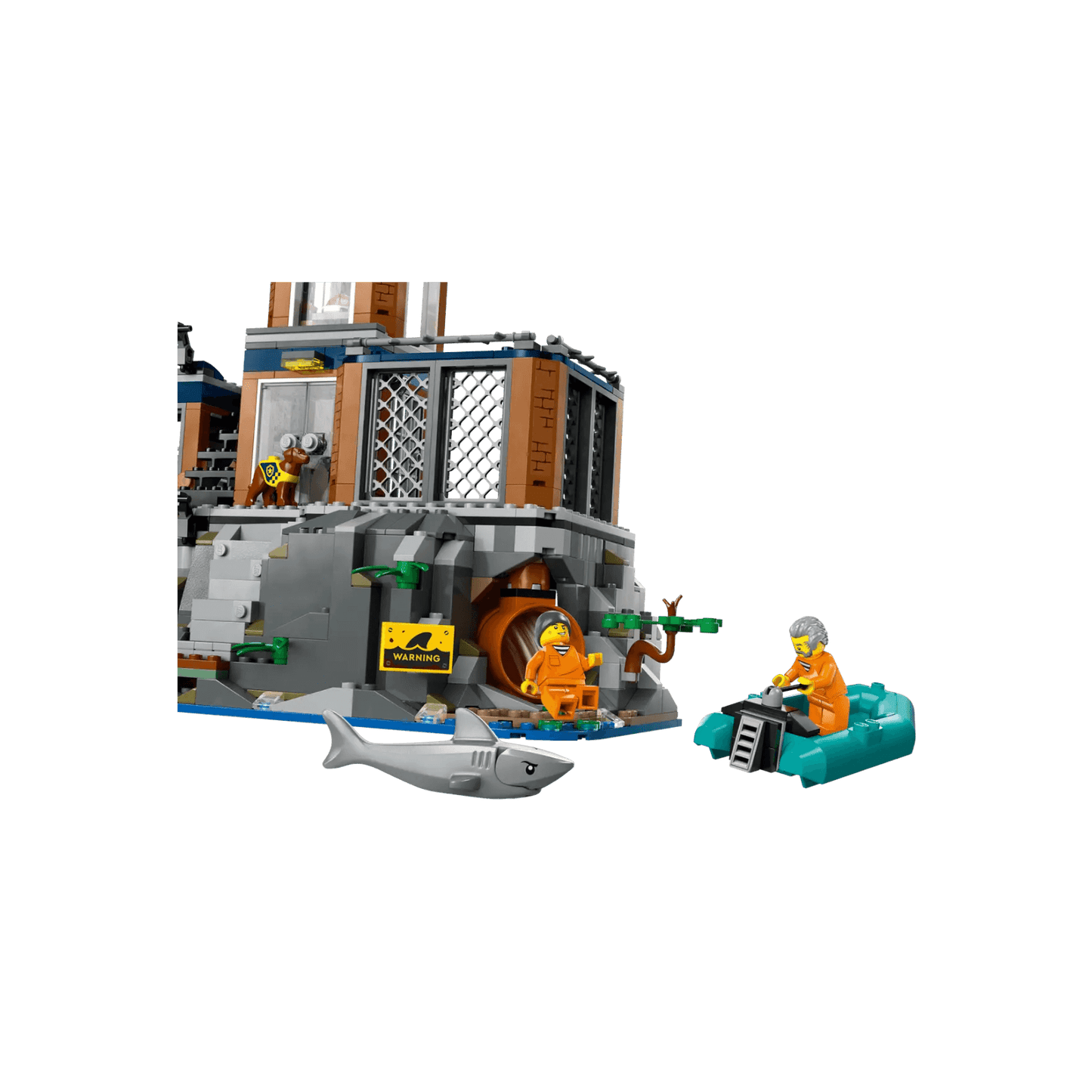 LEGO City Zestaw Policja z Więziennej Wyspy 60419