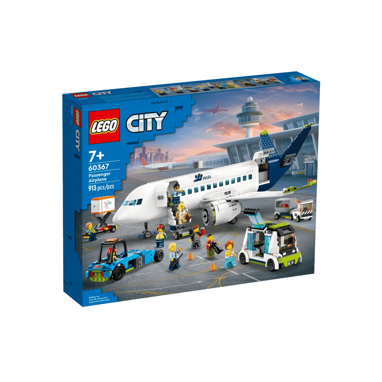 LEGO City Zestaw Samolot pasażerski 60367