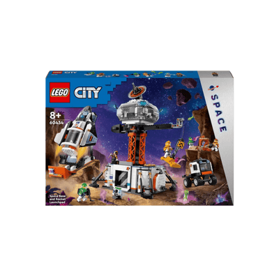 LEGO City Zestaw Stacja kosmiczna i stanowisko startowe rakiety 60434