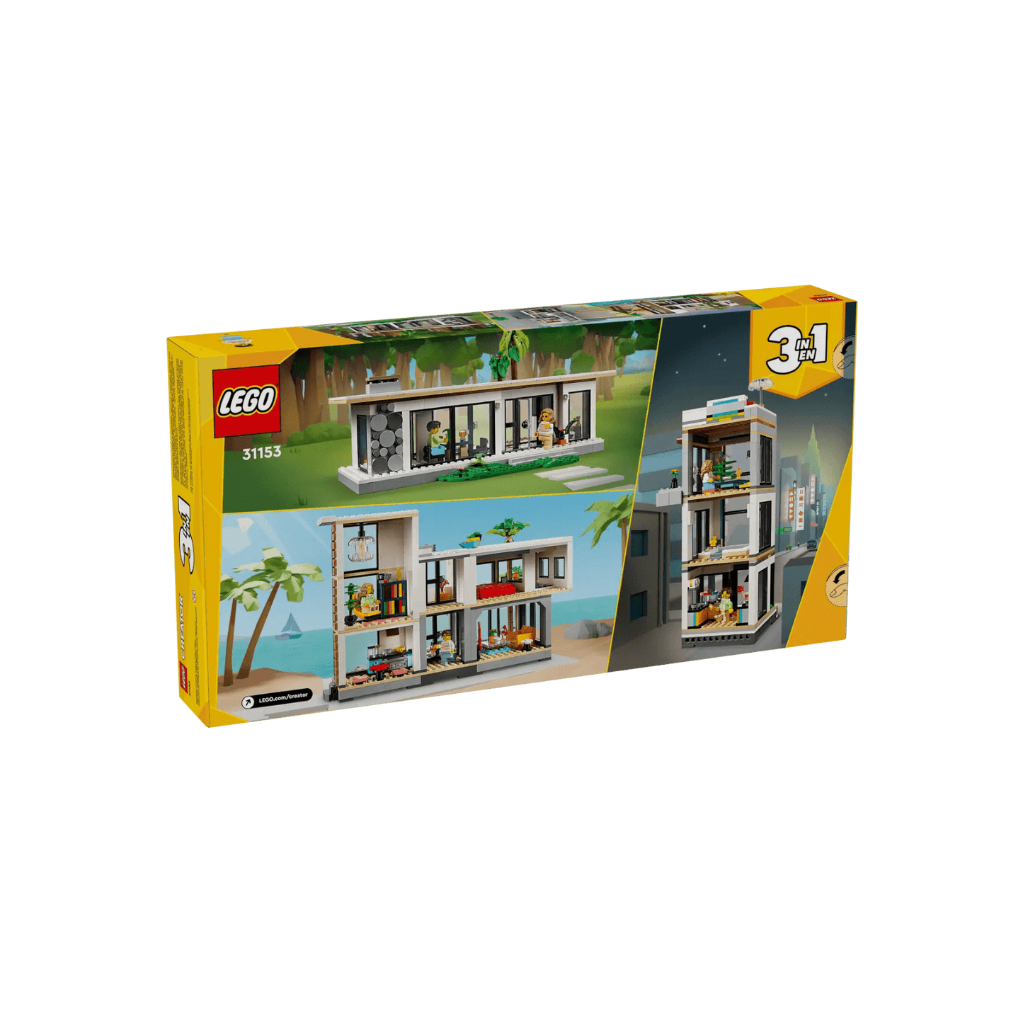 LEGO Creator Zestaw Nowoczesny dom 31153