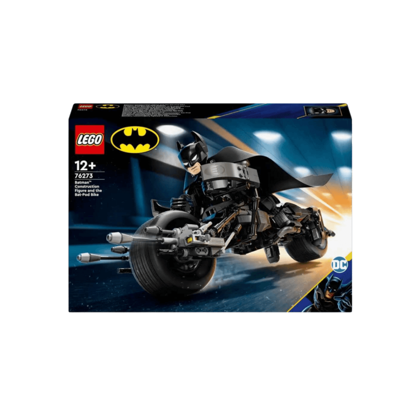 LEGO DC Batman Super Heroes Figurka Batmana do zbudowania i batcykl 76273