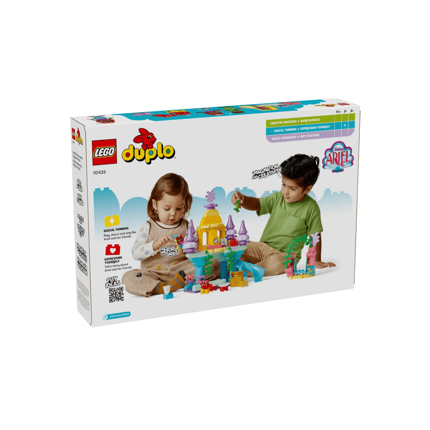 LEGO DUPLO Disney Junior Magiczny podwodny pałac Arielki 10435