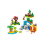 LEGO DUPLO Zestaw Rodziny dzikich zwierząt 3w1 10446