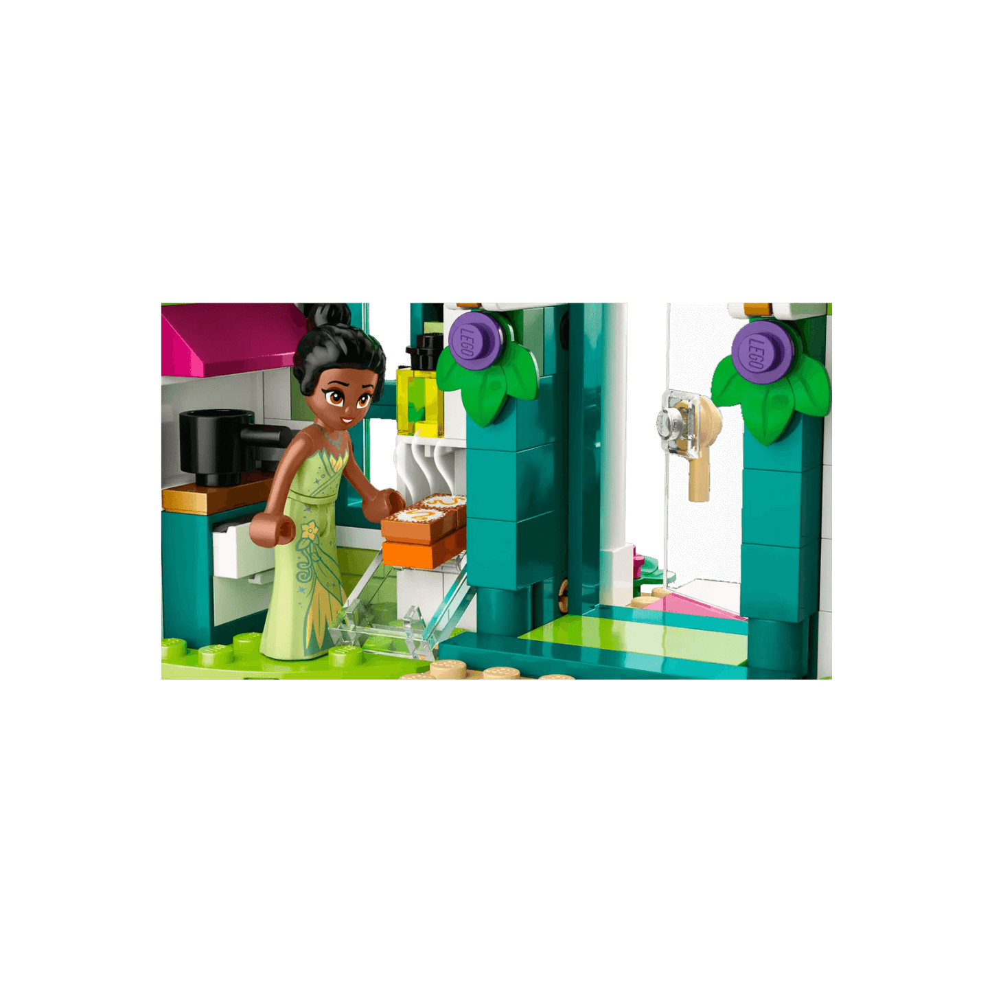 LEGO Disney Princess Zestaw klocków Przygoda księżniczki Disneya na targu 43246