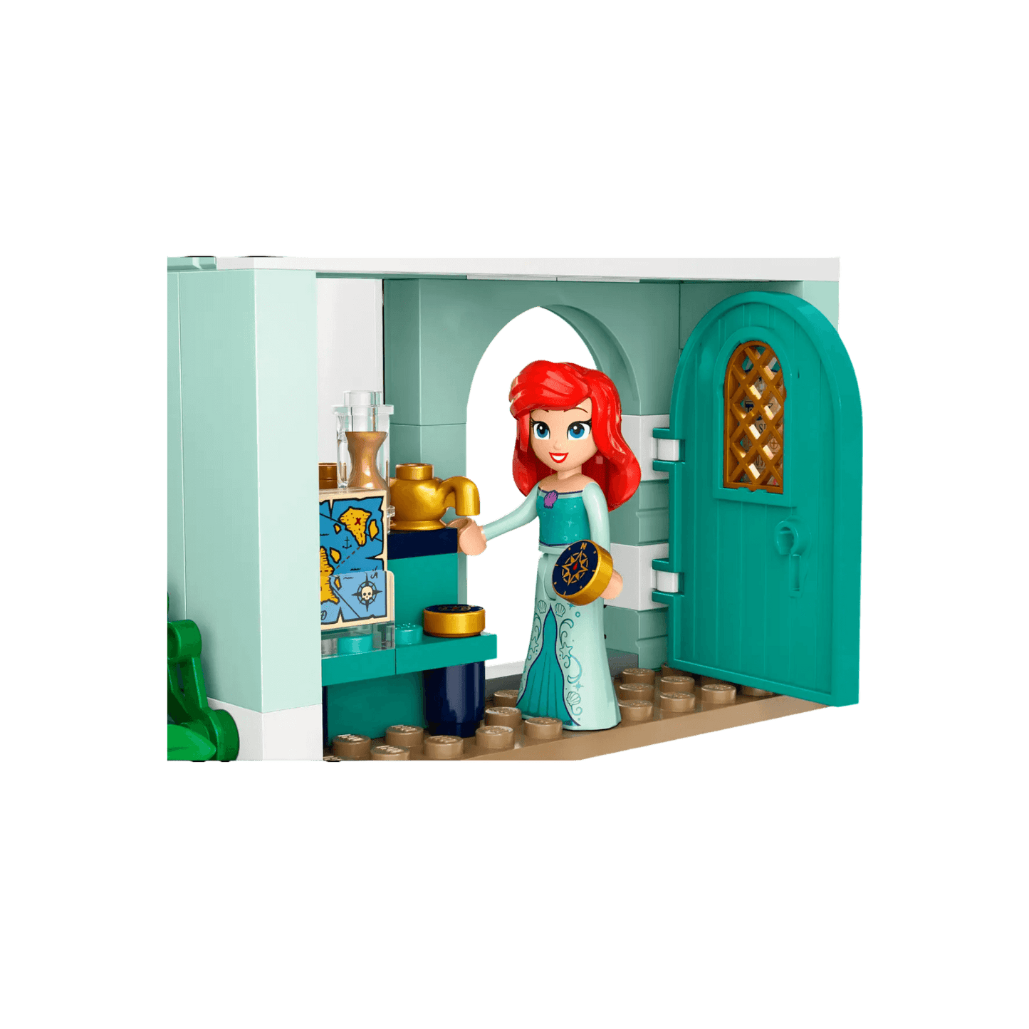 LEGO Disney Princess Zestaw klocków Przygoda księżniczki Disneya na targu 43246