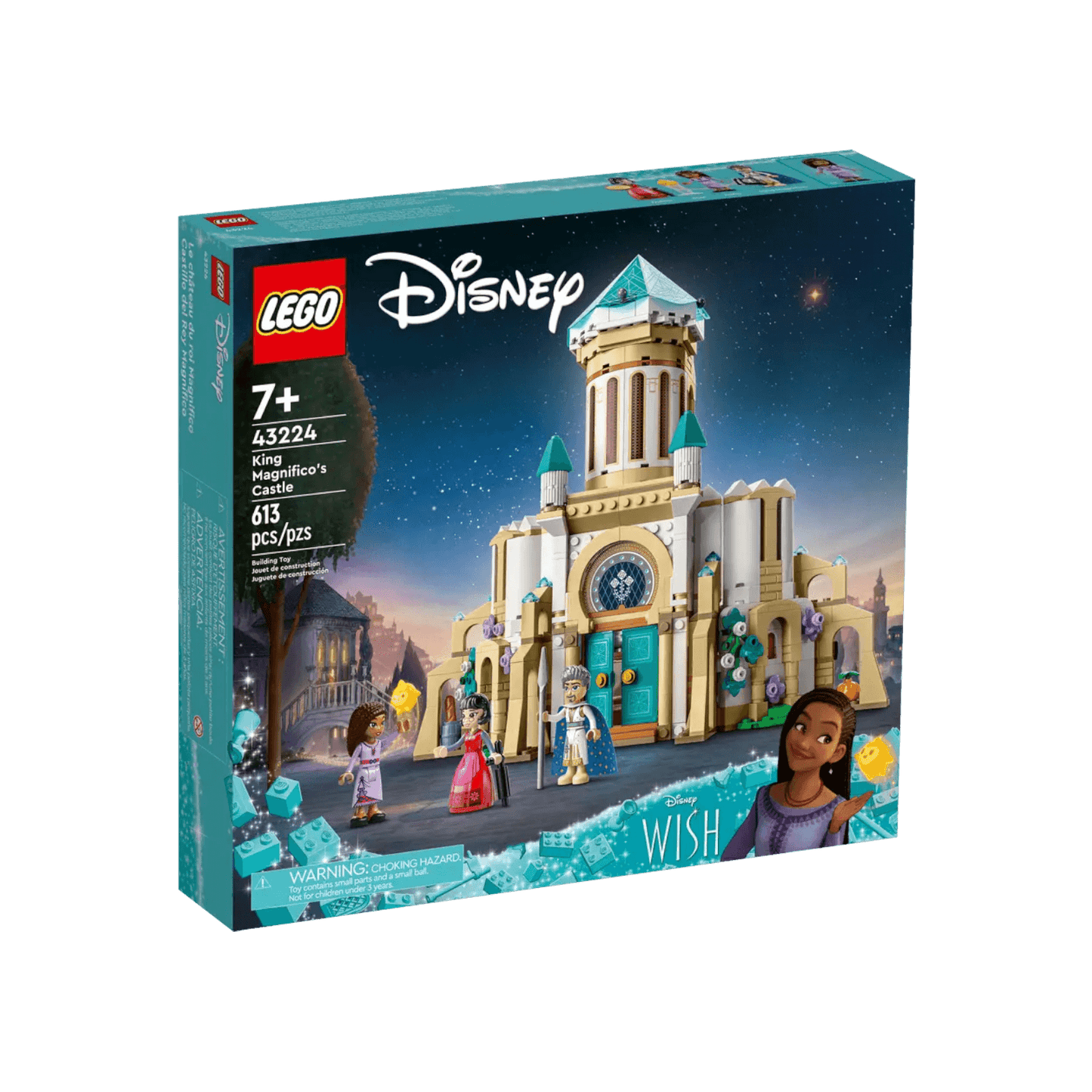 LEGO Disney Życzenie Zamek króla Magnifico 43224