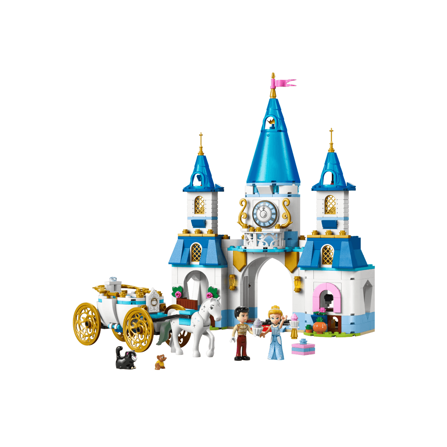 LEGO Disney Zestaw Zamek Kopciuszka i kareta 43275