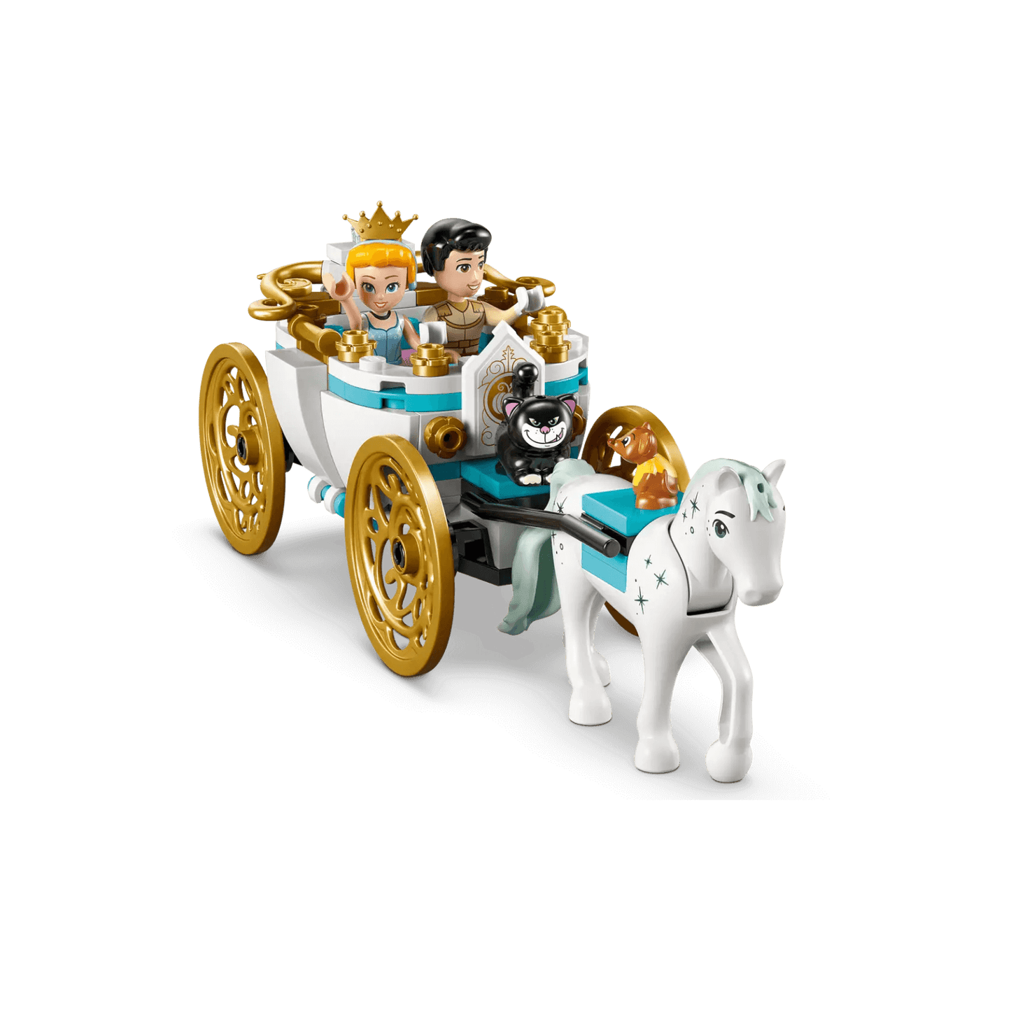 LEGO Disney Zestaw Zamek Kopciuszka i kareta 43275